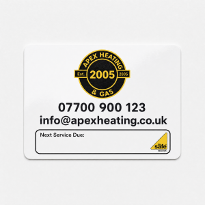 Boiler Service Labels custom label main image